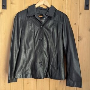 Danier Black Leather Women's Jacket